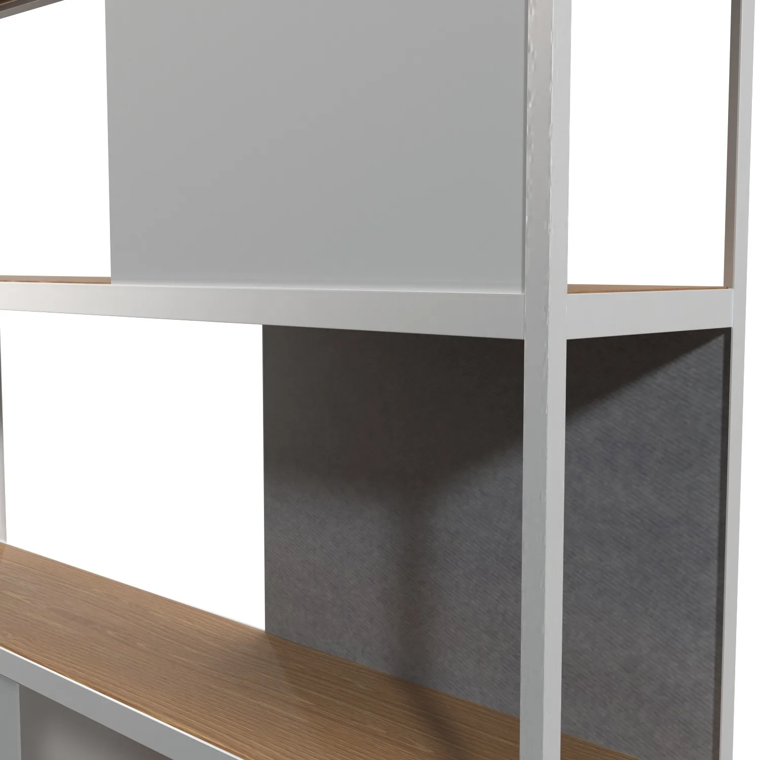 Loftwall Office Shelving PBR 3D Model_05